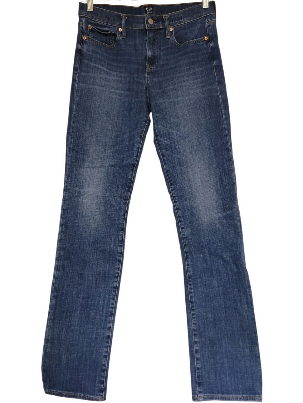 Gap Classic Straight Jeans Womens Size 29 Tall, Measures 30x34